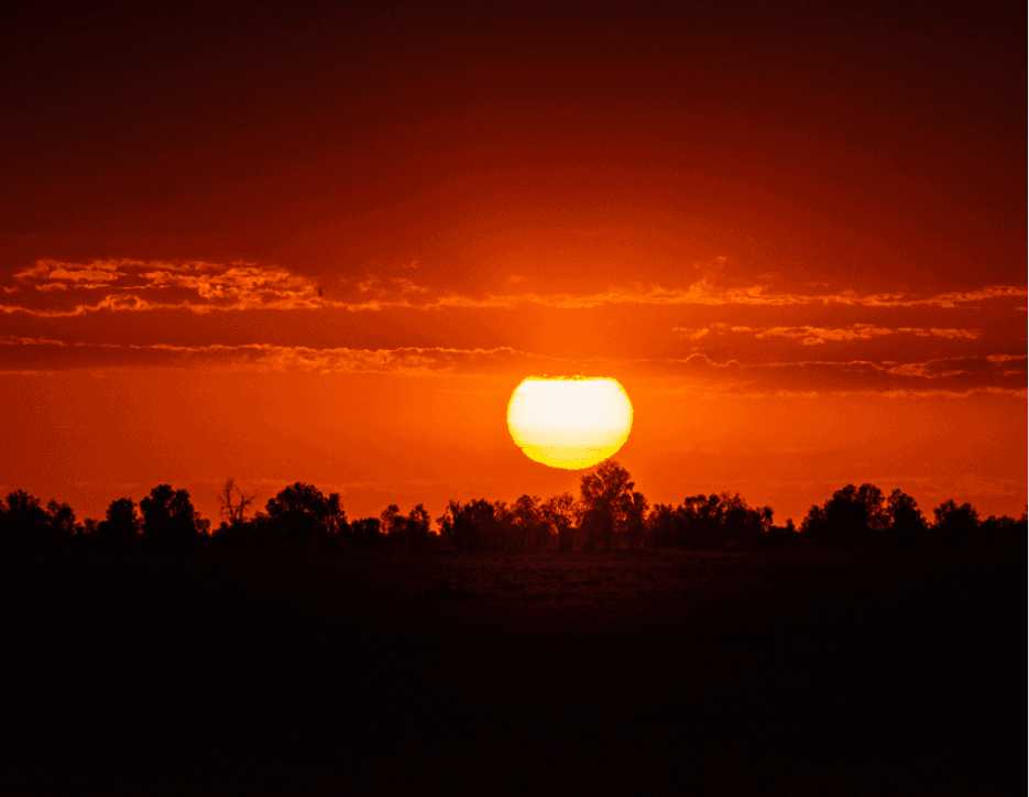 outback dusk photos